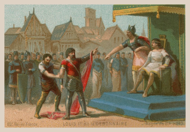 Louis I by French School