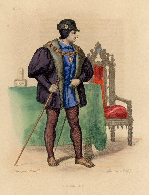 Louis XI by French School