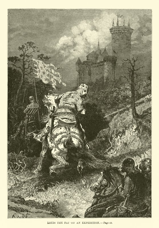 Louis the Fat on an Expedition by French School