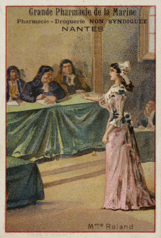 Madame Roland by French School