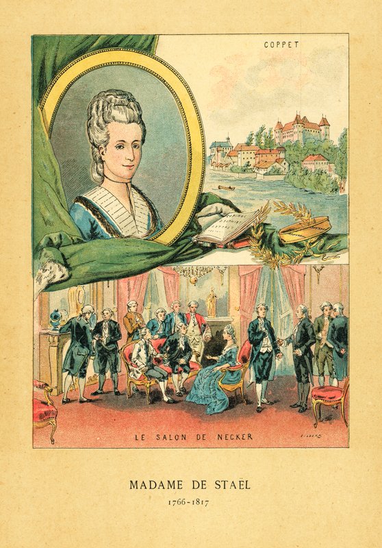 Madame de Stael by French School