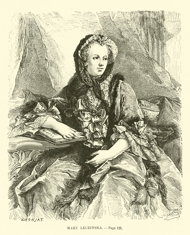 Mary Leczinska by French School