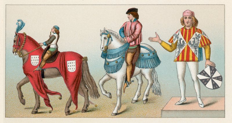 Middle Ages Costume by French School