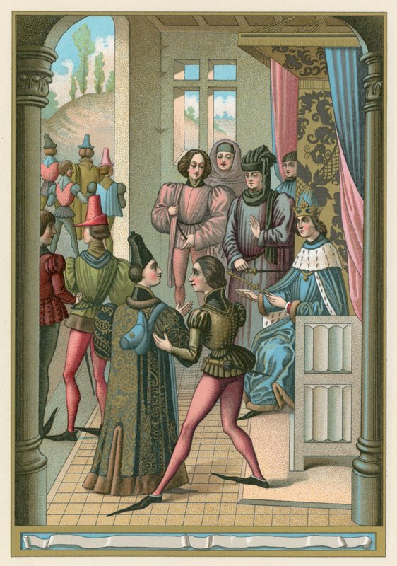 Middle Ages Costume by French School