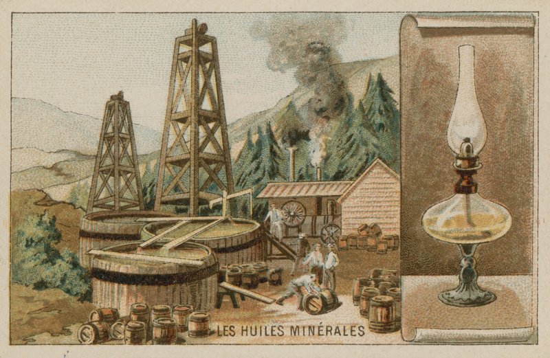 Mineral Oils by French School