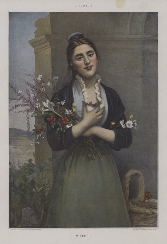 Mireille by French School