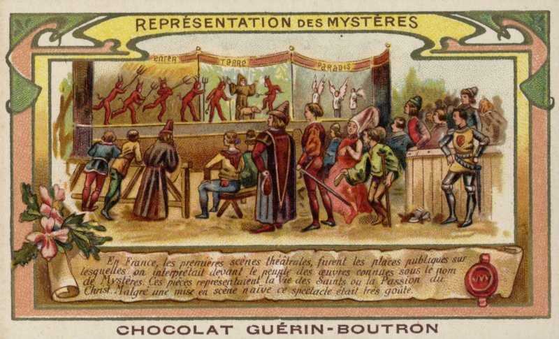 Mystery play by French School
