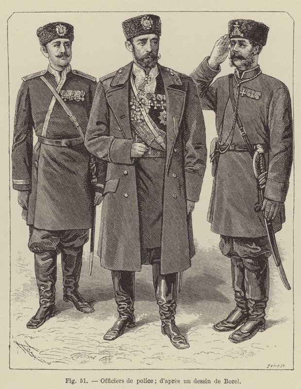 Police Officers by French School