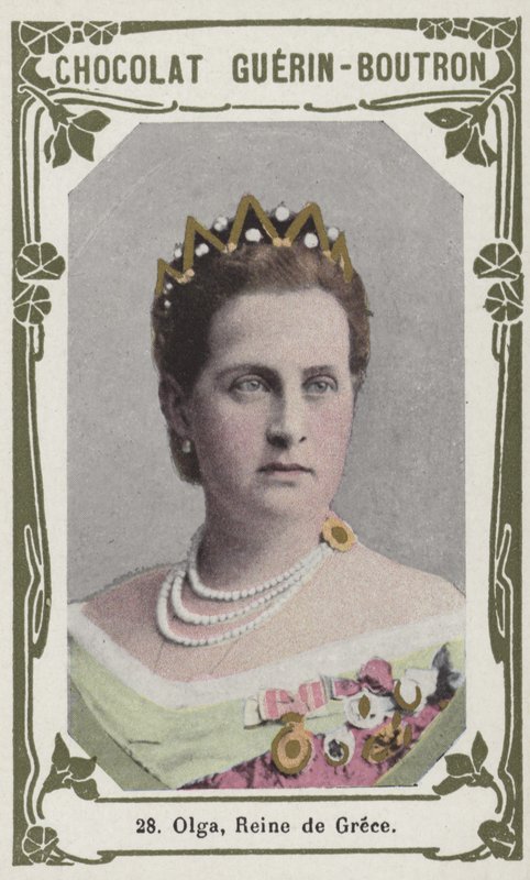 Olga, Queen of Greece by French School