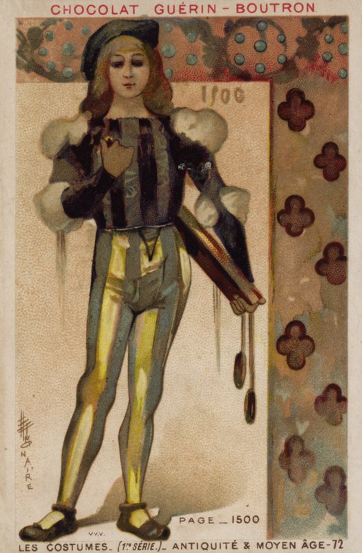 Page, 1500 by French School