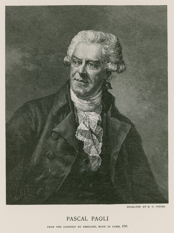 Pascal Paoli by French School