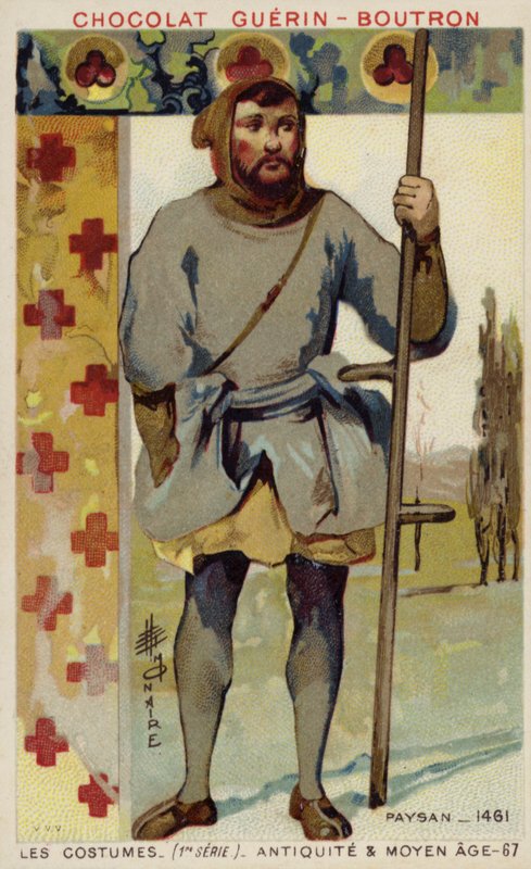 Peasant, 1461 by French School