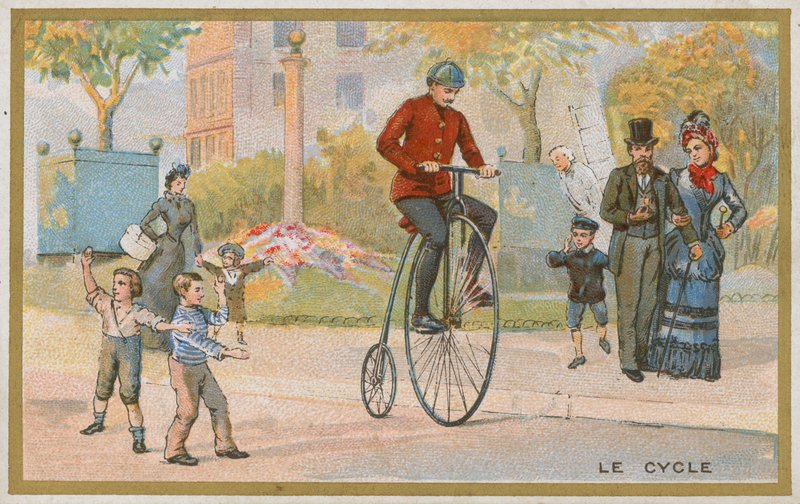 Penny Farthing by French School