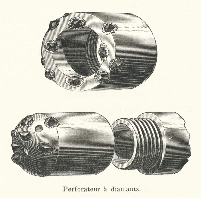 Diamond Drill by French School