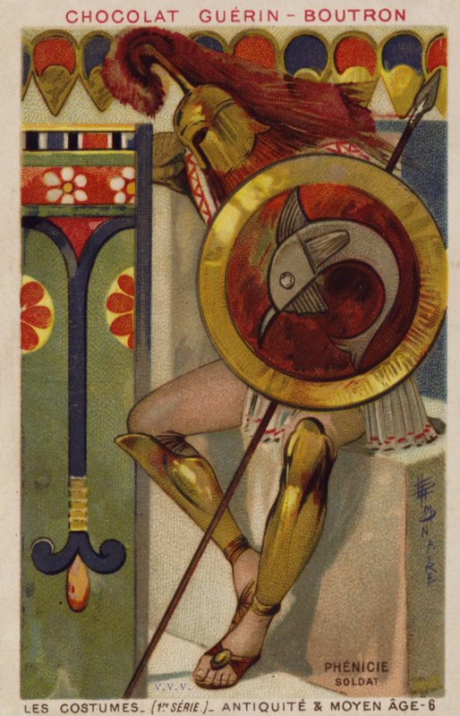Phoenician Soldier by French School