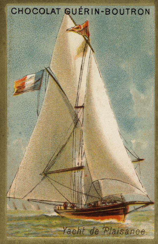 Pleasure yacht by French School