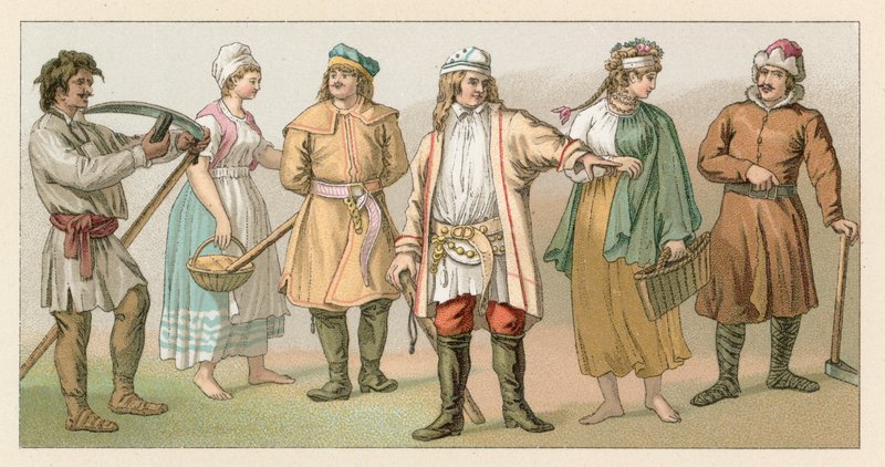 Poland Costume by French School