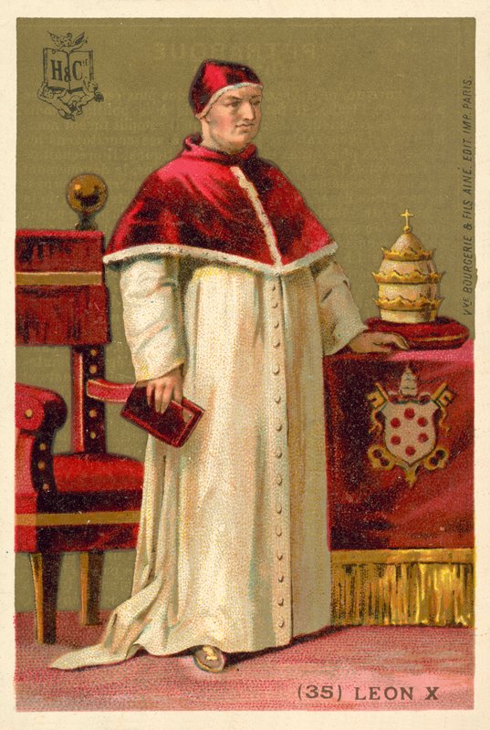 Pope Leo X by French School