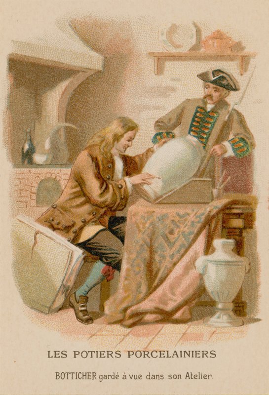 Porcelain makers by French School