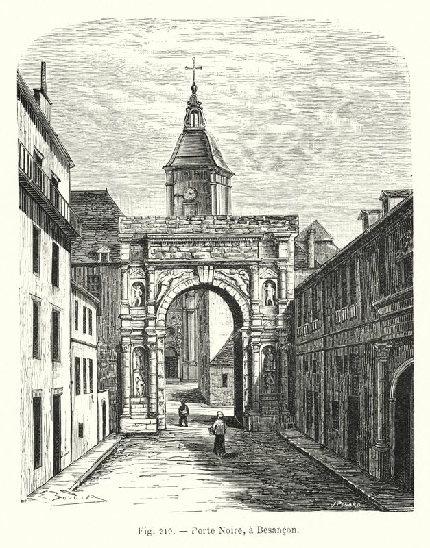 Black Gate, Besancon by French School