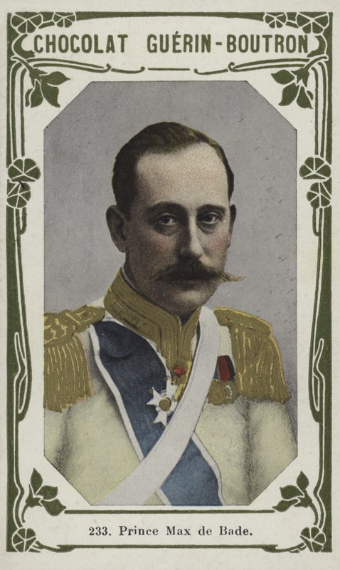 Prince Max of Baden by French School