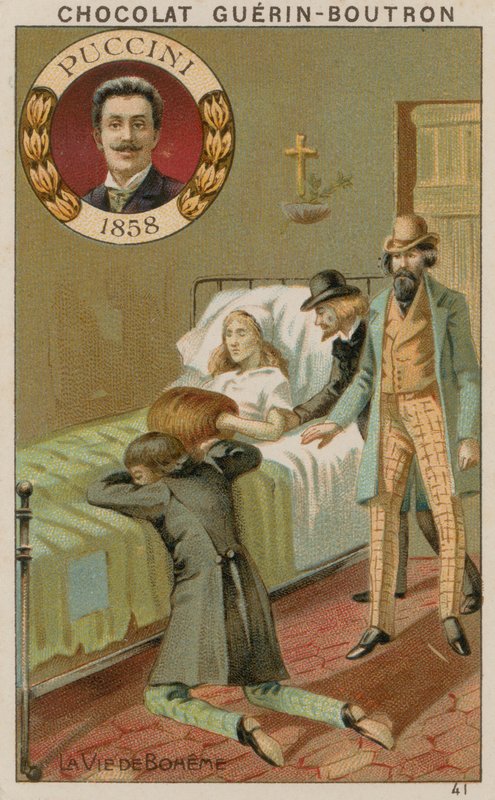 La Bohème by French School