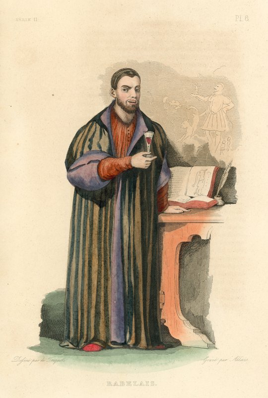 Rabelais by French School