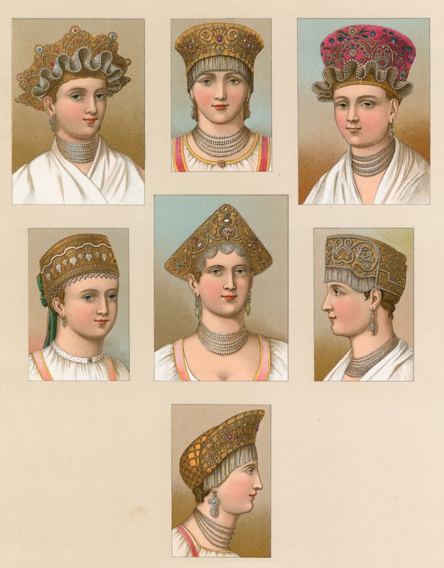Russia Costume by French School