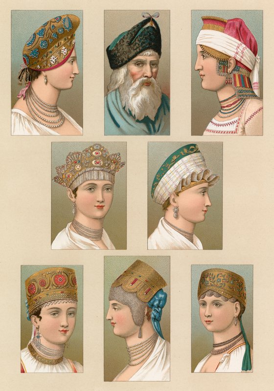 Russia Costume by French School