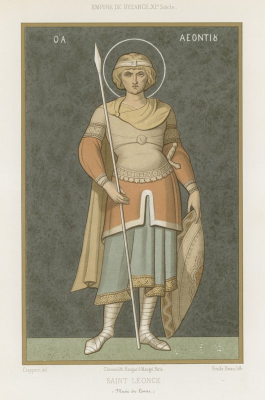 Saint Leontius by French School