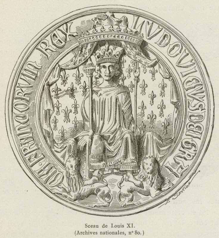 Seal of Louis XI by French School