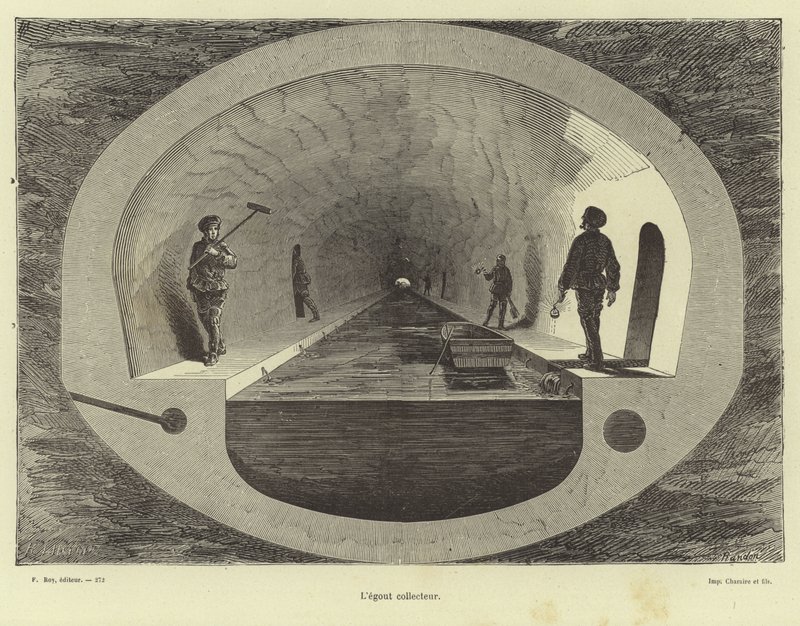 Sewer by French School