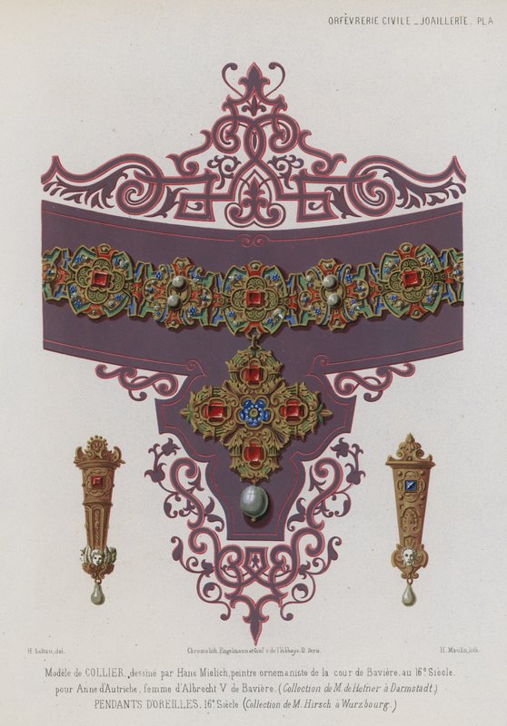 Silver Jewellery by French School