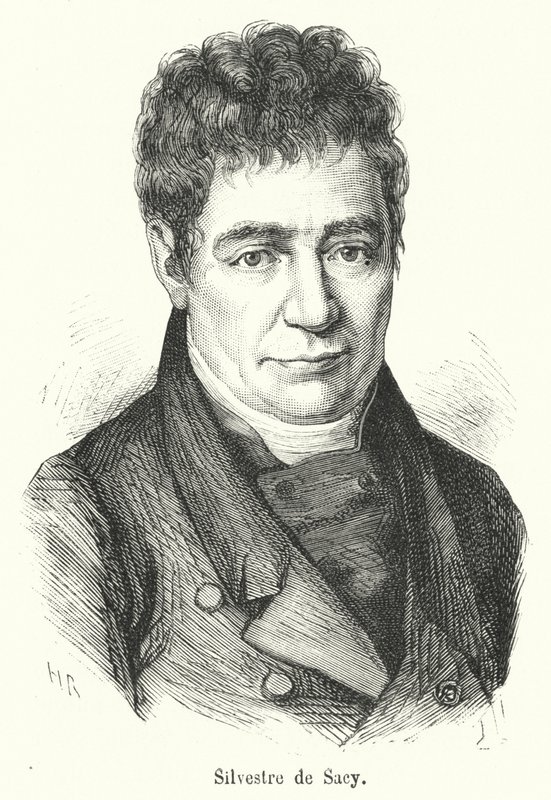 Silvestre de Sacy by French School