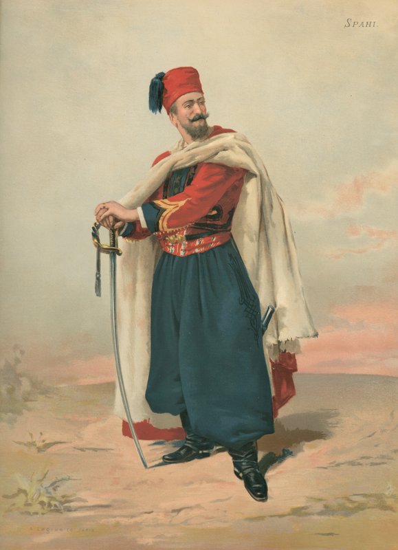 Spahi by French School