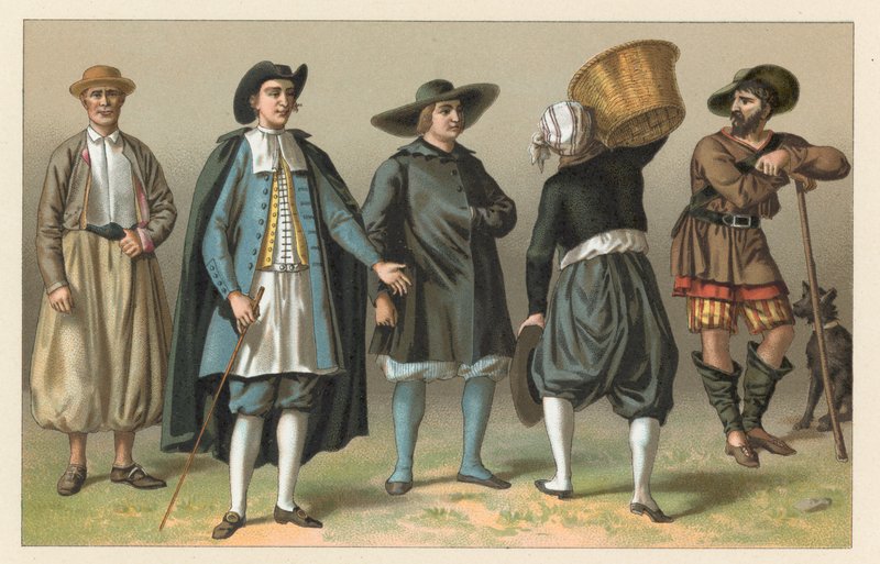 Spain Costume by French School