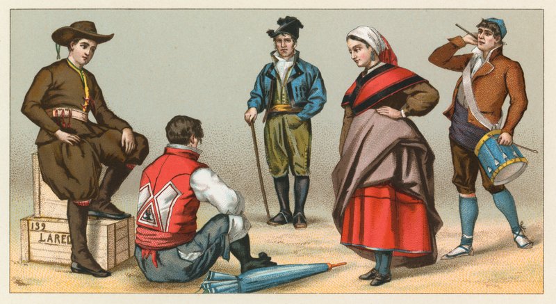 Spain Costume by French School
