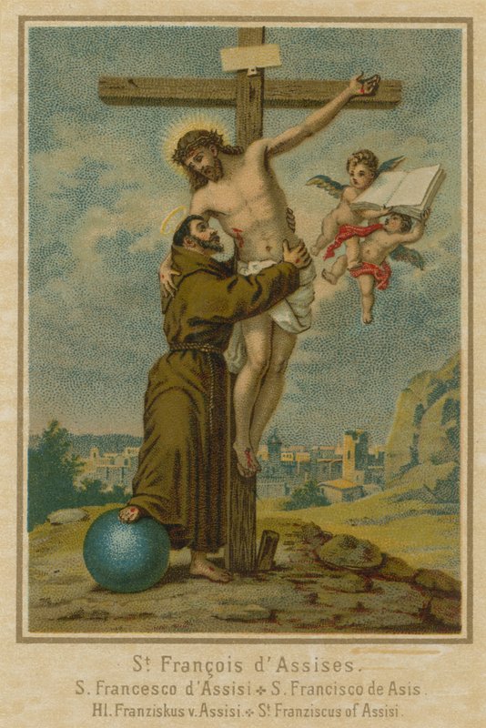 St Francis of Assisi by French School