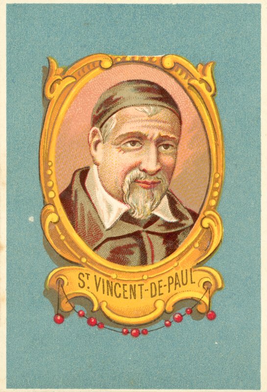 St Vincent-de-Paul by French School
