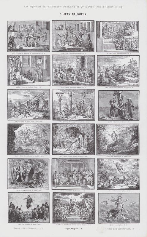 Religious Subjects by French School