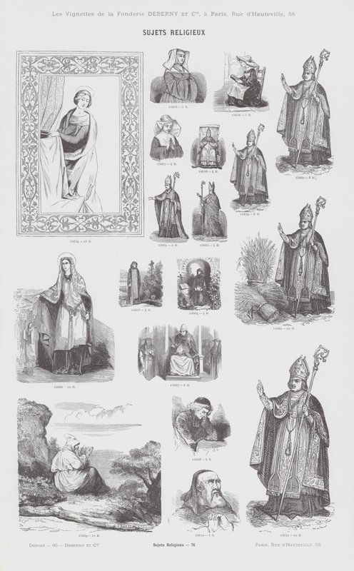 Religious Subjects by French School