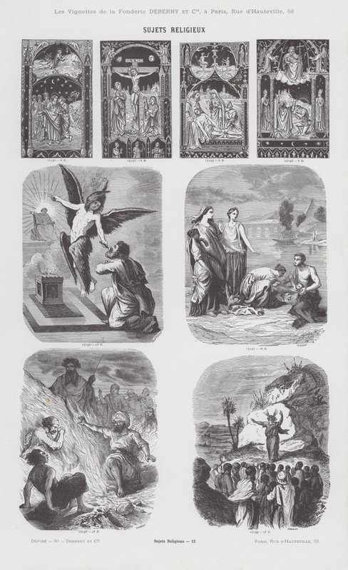 Religious Subjects by French School