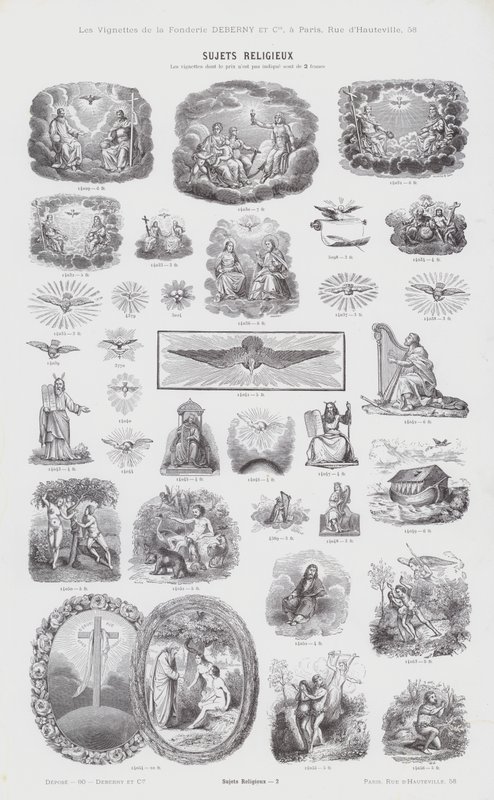 Religious Subjects by French School