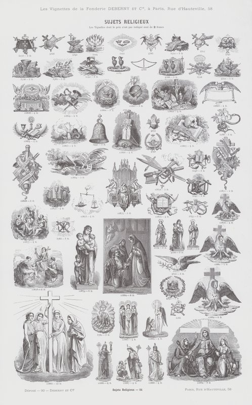 Religious Subjects by French School