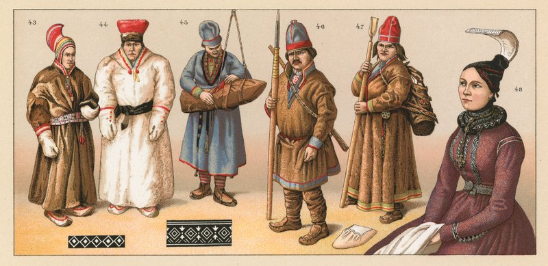 Sweden Costume by French School