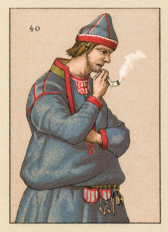 Sweden Costume by French School