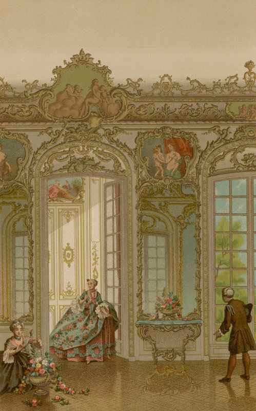 The Hotel de Villars by French School