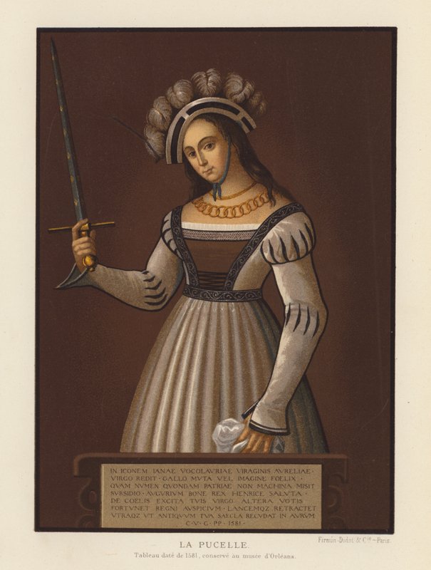 The Maid of Orleans by French School