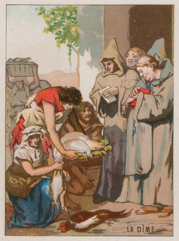 The Tithe by French School