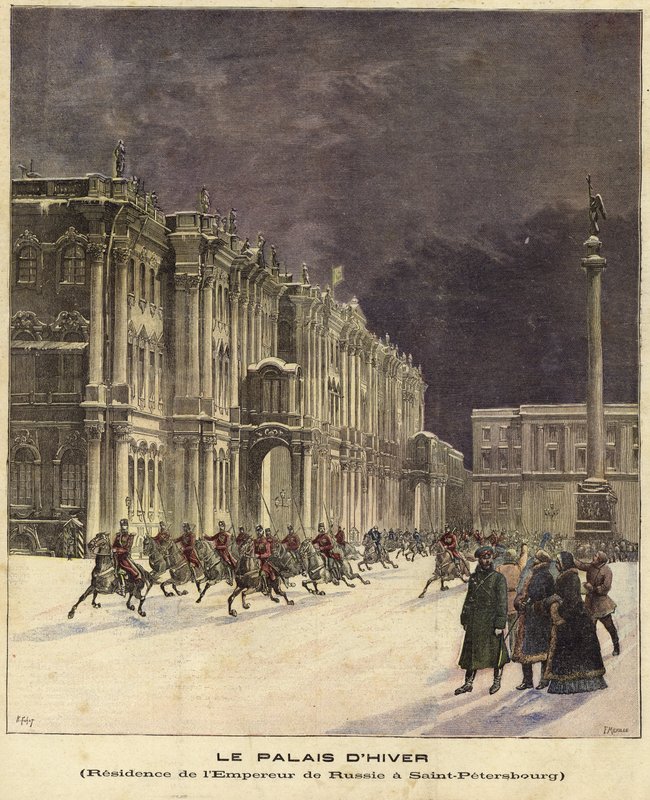 The Winter Palace by French School